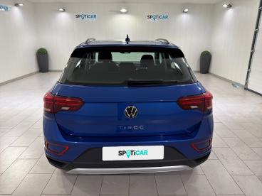 SPOTICAR Volkswagen T-roc 1.0 Tsi 110ch Life Occasion - Suv-4x4 Essence Bleu Ravenna Métallisée - Quimper - 1203743745_5