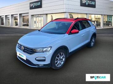 SPOTICAR Volkswagen T-roc 1.0 Tsi 115 Start/stop Bvm6 Lounge Occasion - Suv-4x4 Essence Gris Clair - Thionville - 1203757281_1