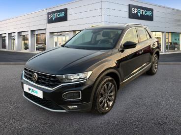 SPOTICAR Volkswagen T-roc 1.5 Tsi Evo 150ch Carat Dsg7 S&s Occasion - Suv-4x4 Essence Noir Intense Nacrée - Bourgoin Jallieu - 1203776922_1