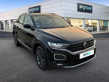 SPOTICAR Volkswagen T-roc 1.5 Tsi Evo 150ch Carat Dsg7 S&s Occasion - Suv-4x4 Essence Noir Intense Nacrée - Bourgoin Jallieu - 1203776922_3