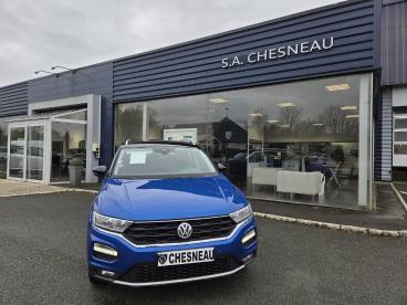 SPOTICAR Volkswagen T-roc 1.5 Tsi 150 Evo Lounge Dsg7 Occasion - Suv-4x4 Essence Bleu - Segre-en-anjou Bleu - 1203791795_1