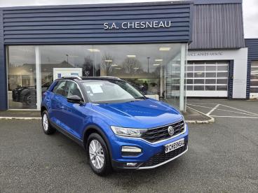 SPOTICAR Volkswagen T-roc 1.5 Tsi 150 Evo Lounge Dsg7 Occasion - Suv-4x4 Essence Bleu - Segre-en-anjou Bleu - 1203791795_2