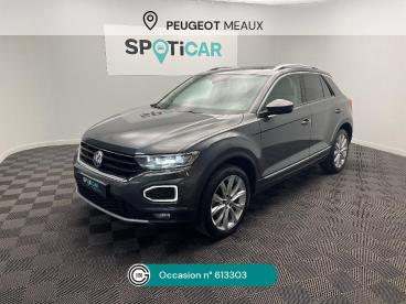 SPOTICAR Volkswagen T-roc 2.0 Tdi 150 Start/stop Dsg7 4motion Carat Exclusiv Occasion - Suv-4x4 Diesel Gris Fonce - Meaux - 1203799839_1