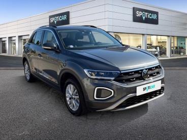 SPOTICAR Volkswagen T-roc 1.0 Tsi 110ch Life Occasion - Suv-4x4 Essence Gris - Ales - 1203805668_3