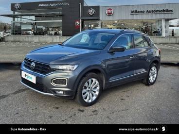SPOTICAR Volkswagen T-roc 1.5 Tsi 150 Evo Start/stop Dsg7 Carat Occasion - Suv-4x4 Essence Gris - Dax - 1203806628_1
