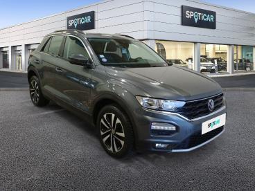 SPOTICAR Volkswagen T-roc 1.0 Tsi 110 Start/stop Bvm6 Lounge Occasion - Suv-4x4 Essence Gris - Caen - 1203851413_3