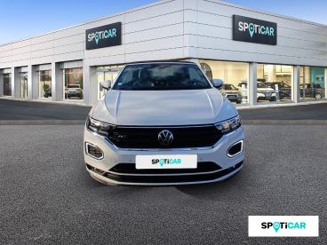 SPOTICAR Volkswagen T-roc Cabriolet 1.5 Tsi Evo 150 Start/stop Dsg7 R-line Occasion - Suv-4x4 Essence Blanc - Cagnes Sur Mer - 1203852533_2