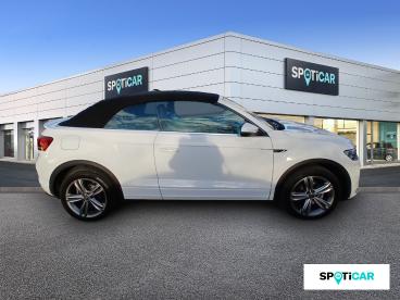 SPOTICAR Volkswagen T-roc Cabriolet 1.5 Tsi Evo 150 Start/stop Dsg7 R-line Occasion - Suv-4x4 Essence Blanc - Cagnes Sur Mer - 1203852533_4