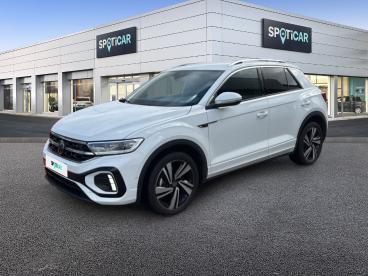 SPOTICAR Volkswagen T-roc 1.5 Tsi Evo 150ch R-line Dsg7 Occasion - Suv-4x4 Essence Blanc Pur - La Seyne Sur Mer - 1203876944_1