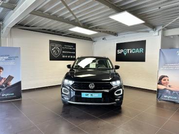SPOTICAR Volkswagen T-roc 1.5 Tsi 150 Evo Carat Dsg7 Occasion - Suv-4x4 Essence Noir - Beaufort En Anjou - 1203899087_2