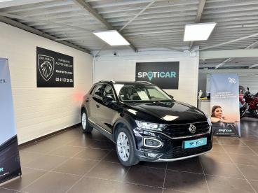 SPOTICAR Volkswagen T-roc 1.5 Tsi 150 Evo Carat Dsg7 Occasion - Suv-4x4 Essence Noir - Beaufort En Anjou - 1203899087_3