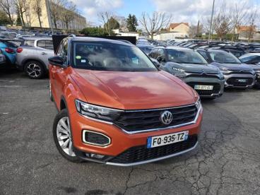 SPOTICAR Volkswagen T-roc 2.0 Tdi 150ch Carat Dsg7 145g Occasion - Suv-4x4 Diesel Orange Energy/noir - Chambourcy - 1203900232_1
