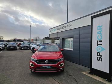 SPOTICAR Volkswagen T-roc 1.5 Tsi 150 Style Pack R-line Occasion - Suv-4x4 Essence Rouge Roi Métallisée, Capote Noire - Caudan - 1203906828_3