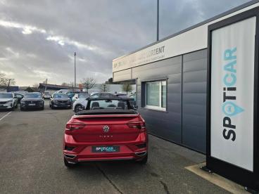 SPOTICAR Volkswagen T-roc 1.5 Tsi 150 Style Pack R-line Occasion - Suv-4x4 Essence Rouge Roi Métallisée, Capote Noire - Caudan - 1203906828_4