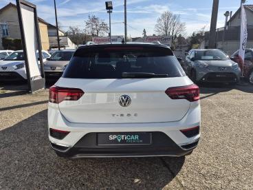 SPOTICAR Volkswagen T-roc 1.5 Tsi 150 Evo Start/stop Bvm6 First Edition Occasion - Suv-4x4 Essence Blanc - Argenteuil - 1203909857_4