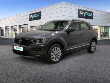 SPOTICAR Volkswagen T-roc 1.5 Tsi 150 Evo Start/stop Bvm6 Carat Occasion - Suv-4x4 Essence Gris - Cesson-sevigne - 1203918303_1