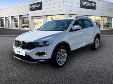 SPOTICAR Volkswagen T-roc 1.5 Tsi 150 Evo Start/stop Dsg7 Carat Occasion - Suv-4x4 Essence Blanc - La Seyne Sur Mer - 1203952572_1