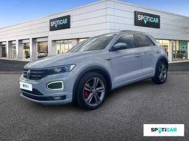 SPOTICAR Volkswagen T-roc 1.5 Tsi 150 Evo Start/stop Bvm6 R-line Occasion - Suv-4x4 Essence White Silver Metallic - Mougins - 1203959107_1