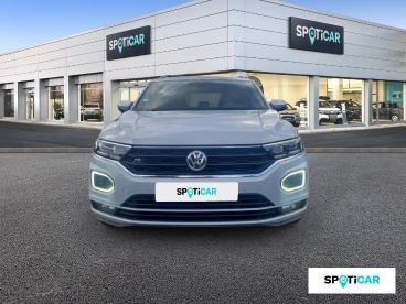 SPOTICAR Volkswagen T-roc 1.5 Tsi 150 Evo Start/stop Bvm6 R-line Occasion - Suv-4x4 Essence White Silver Metallic - Mougins - 1203959107_2
