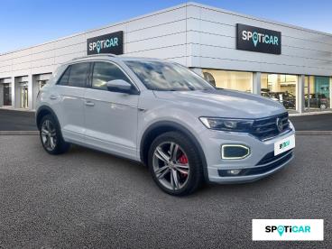 SPOTICAR Volkswagen T-roc 1.5 Tsi 150 Evo Start/stop Bvm6 R-line Occasion - Suv-4x4 Essence White Silver Metallic - Mougins - 1203959107_3