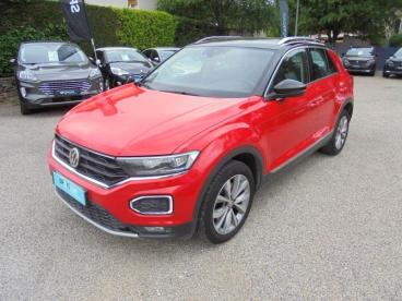 SPOTICAR Volkswagen T-roc 1.0 Tsi 115ch Lounge Business Euro6d-t Occasion - Suv-4x4 Essence Rouge Flash - Bagnols Sur Ceze - 1203991553_1