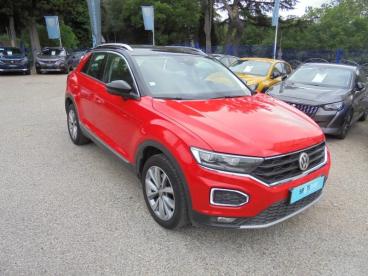 SPOTICAR Volkswagen T-roc 1.0 Tsi 115ch Lounge Business Euro6d-t Occasion - Suv-4x4 Essence Rouge Flash - Bagnols Sur Ceze - 1203991553_3