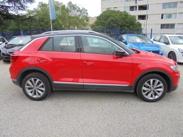 SPOTICAR Volkswagen T-roc 1.0 Tsi 115ch Lounge Business Euro6d-t Occasion - Suv-4x4 Essence Rouge Flash - Bagnols Sur Ceze - 1203991553_4