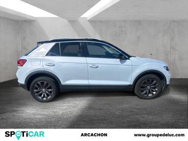 SPOTICAR Volkswagen T-roc 1.5 Tsi Evo 150ch Carat Occasion - Suv-4x4 Essence White Silver/noir - La Teste De Buch - 1204013241_4