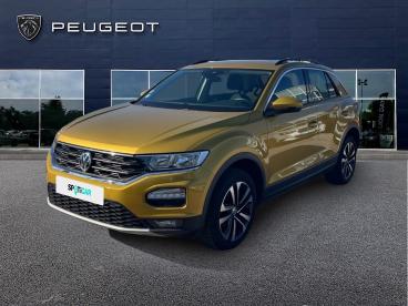 SPOTICAR Volkswagen T-roc 1.0 Tsi 115 Start/stop Bvm6 United Occasion - Suv-4x4 Essence Jaune - Pertuis - 1204014684_1