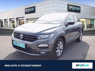 SPOTICAR Volkswagen T-roc 2.0 Tdi 150ch Lounge 4motion Dsg7 Euro6d-t Occasion - Suv-4x4 Diesel Gris Indium - Bernay - 1204035741_1