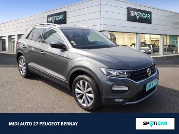 SPOTICAR Volkswagen T-roc 2.0 Tdi 150ch Lounge 4motion Dsg7 Euro6d-t Occasion - Suv-4x4 Diesel Gris Indium - Bernay - 1204035741_3