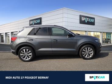 SPOTICAR Volkswagen T-roc 2.0 Tdi 150ch Lounge 4motion Dsg7 Euro6d-t Occasion - Suv-4x4 Diesel Gris Indium - Bernay - 1204035741_4