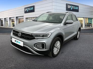 SPOTICAR Volkswagen T-roc 1.0 Tsi 110 Start/stop Bvm6 Life Business Occasion - Suv-4x4 Essence Gris - Malakoff - 1204052007_1