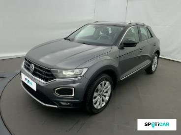 SPOTICAR Volkswagen T-roc 1.5 Tsi Evo 150ch Carat Euro6d-t 117g Occasion - Suv-4x4 Essence Gris Indium - Grenoble - 1204061517_1