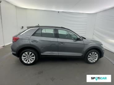 SPOTICAR Volkswagen T-roc 1.5 Tsi Evo 150ch Carat Euro6d-t 117g Occasion - Suv-4x4 Essence Gris Indium - Grenoble - 1204061517_4