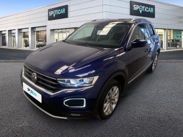 SPOTICAR Volkswagen T-roc 1.5 Tsi 150 Evo Start/stop Dsg7 Carat Occasion - Suv-4x4 Essence Bleu - Pessac - 1204065134_1
