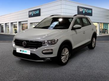 SPOTICAR Volkswagen T-roc 1.0 Tsi 115 Start/stop Bvm6 Lounge Occasion - Suv-4x4 Essence White Silver Metallic - Villeneuve d'ascq - 1204123229_1