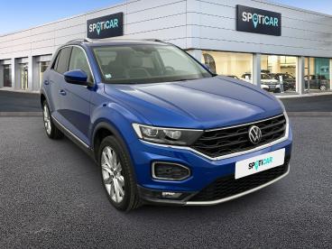 SPOTICAR Volkswagen T-roc 2.0 Tdi 150 Start/stop Dsg7 Carat Exclusive Occasion - Suv-4x4 Diesel Ravenna Blue Metallic - Pantin - 1204123659_3