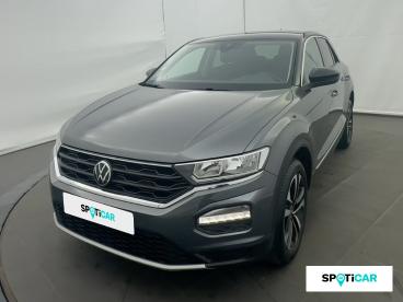 SPOTICAR Volkswagen T-roc 1.0 Tsi 110ch Lounge Occasion - Suv-4x4 Essence Gris Indium/noir - Grenoble - 1204159113_1