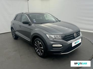 SPOTICAR Volkswagen T-roc 1.0 Tsi 110ch Lounge Occasion - Suv-4x4 Essence Gris Indium/noir - Grenoble - 1204159113_3