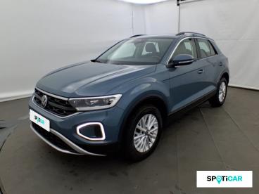 SPOTICAR Volkswagen T-roc 1.5 Tsi Evo 150ch Life Occasion - Suv-4x4 Essence Bleu Pétrole Métallisée - Bourgoin Jallieu - 1204242506_1