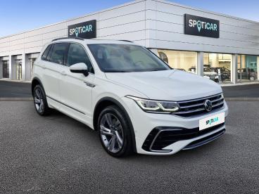 SPOTICAR Volkswagen Tiguan 1.4 Ehybrid 245ch R-line Dsg6 Occasion - Suv-4x4 Hybride Rechargeable Blanc - Beaurains - 1203674424_3