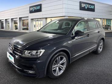 SPOTICAR Volkswagen Tiguan 2.0 Tdi 150ch Black R-line Dsg7 Euro6d-t Occasion - Suv-4x4 Diesel Noir Intense Nacrée - Chateaulin - 1203750281_1