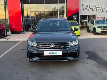SPOTICAR Volkswagen Tiguan 1.4 Ehybrid 245ch Dsg6 R-line Exclusive Occasion - Suv-4x4 Hybride Rechargeable Dolphin Gray Metallic - Toulouse - 1203793886_2