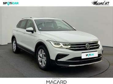 SPOTICAR Volkswagen Tiguan 1.4 Ehybrid 245ch Elegance Dsg6 Occasion - Suv-4x4 Hybride Rechargeable Blanc Pur - Bias - 1203862553_3
