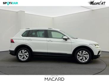 SPOTICAR Volkswagen Tiguan 1.4 Ehybrid 245ch Elegance Dsg6 Occasion - Suv-4x4 Hybride Rechargeable Blanc Pur - Bias - 1203862553_4