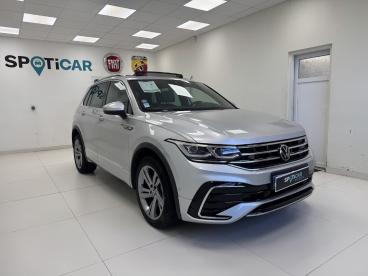 SPOTICAR Volkswagen Tiguan 1.4 Ehybrid 245 Dsg6 R-line Exclusive Occasion - Suv-4x4 Hybride Rechargeable Gris Clair - Yvetot - 1203883526_2