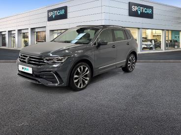 SPOTICAR Volkswagen Tiguan 1.4 Ehybrid 245ch Dsg6 R-line Occasion - Suv-4x4 Hybride Rechargeable Dolphin Gray Metallic - Lomme - 1203899385_1
