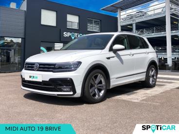 SPOTICAR Volkswagen Tiguan 2.0 Tdi 150ch Carat Dsg7 Occasion - Suv-4x4 Diesel Blanc Pur - Brive La Gaillarde - 1204006902_1