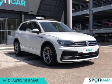 SPOTICAR Volkswagen Tiguan 2.0 Tdi 150ch Carat Dsg7 Occasion - Suv-4x4 Diesel Blanc Pur - Brive La Gaillarde - 1204006902_3